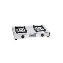 GLEN COOKTOOP 2 BURNER STAINLESS STEEL